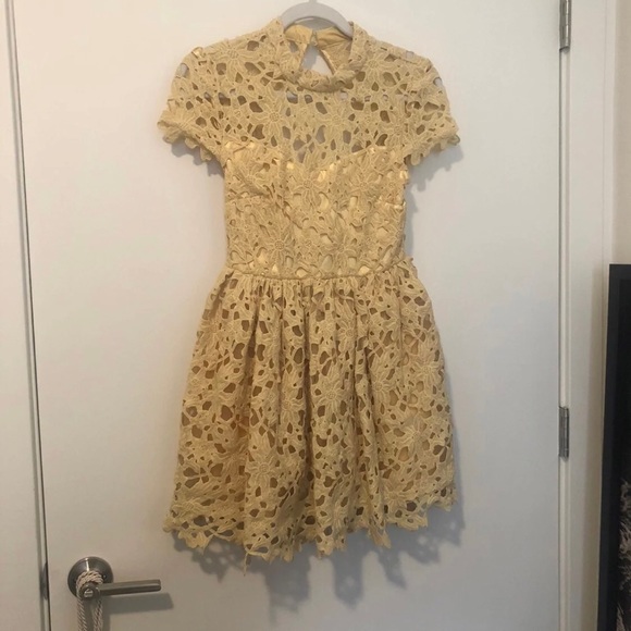 Lily Brown Dress Size 0 - Picture 2 of 4